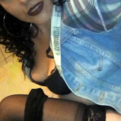 sstockings and glasses black