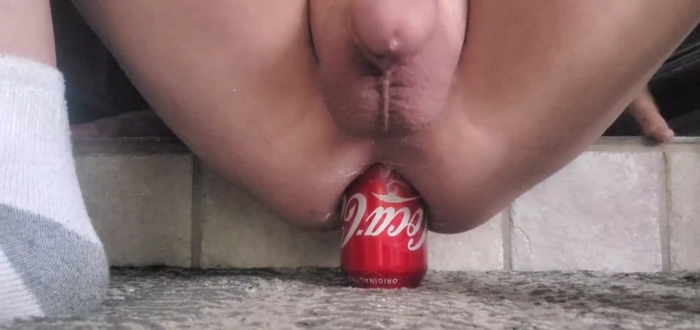Soda can in my asshole  #36