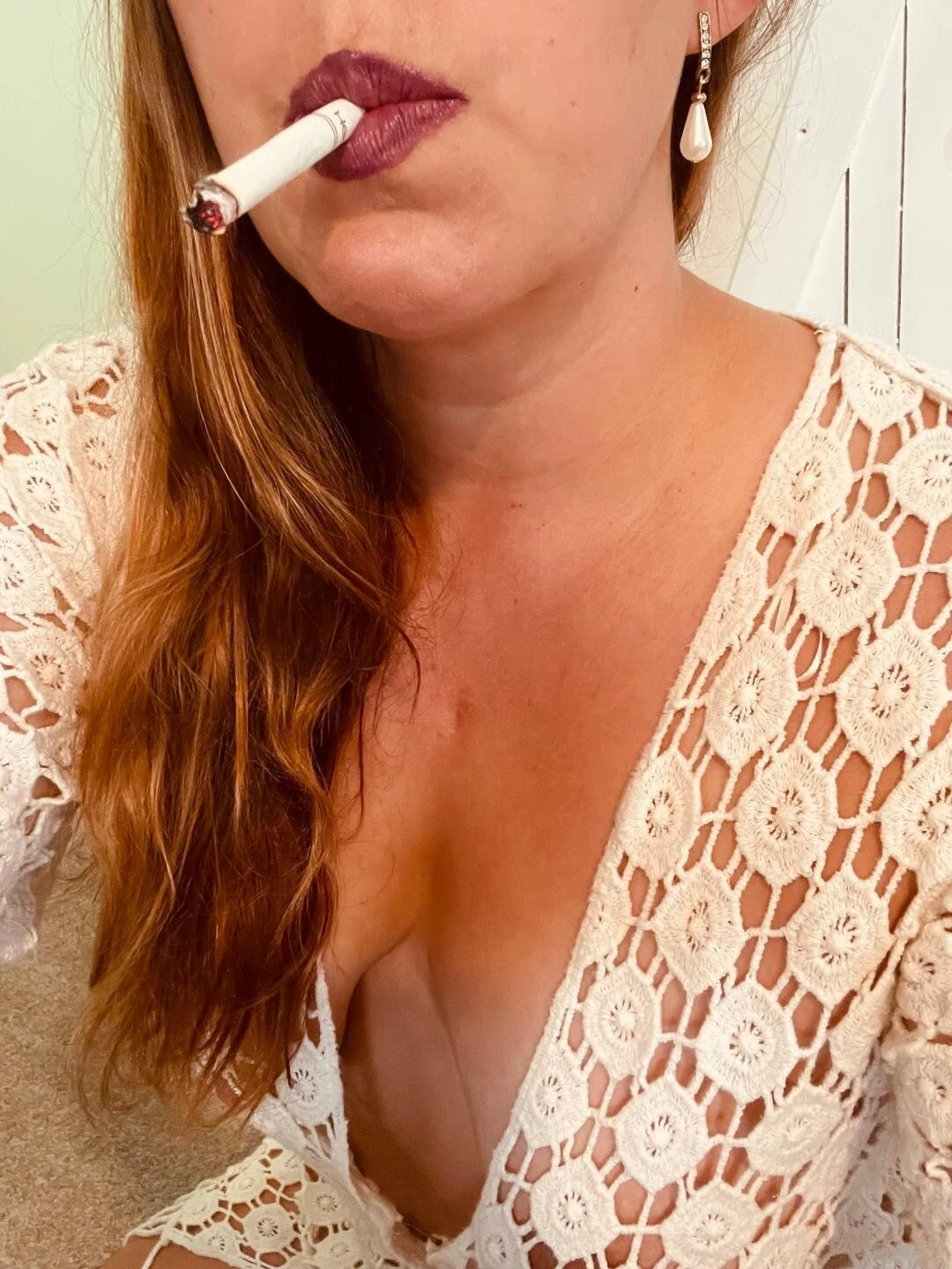 Southern Belle Cigerette in White