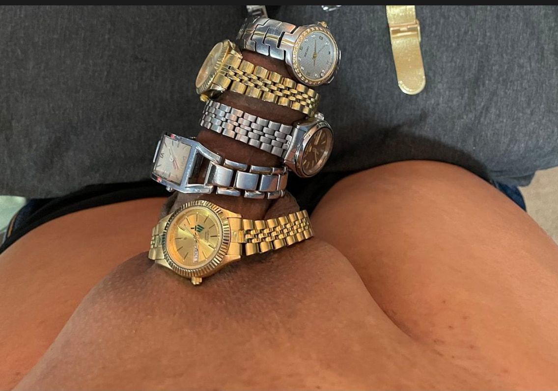 Wristwatch fetish