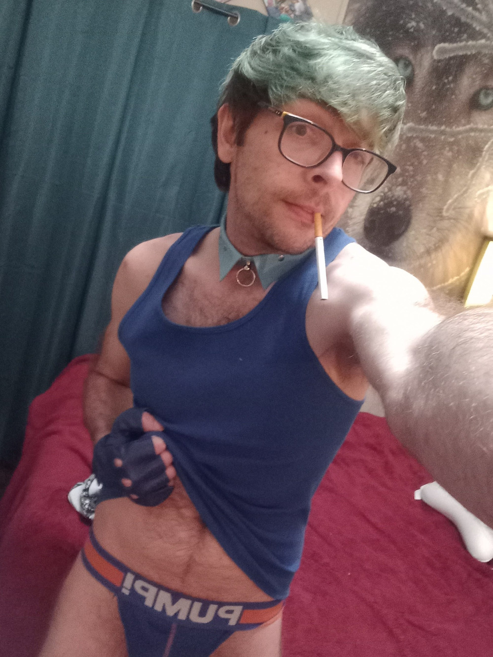 Puppers Showing off in underwear...again #4