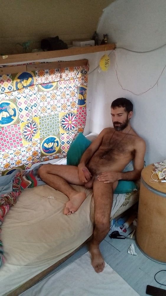 Handsome hairy man naked #19