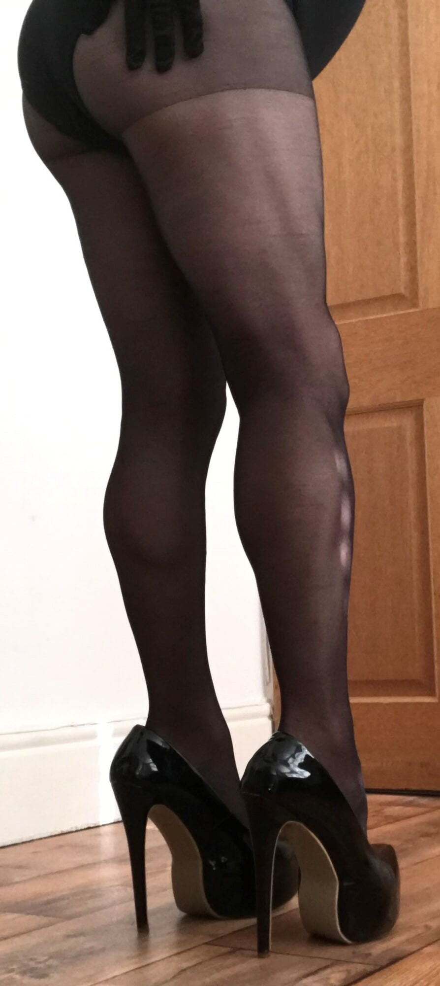 hot babe in black tights #20