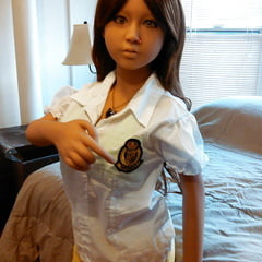 Nina in uniform