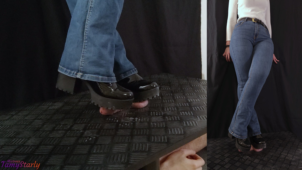Dominated Again by Your Secretary in Black Ankle Boots #11