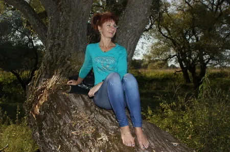 on the beach of istra river         