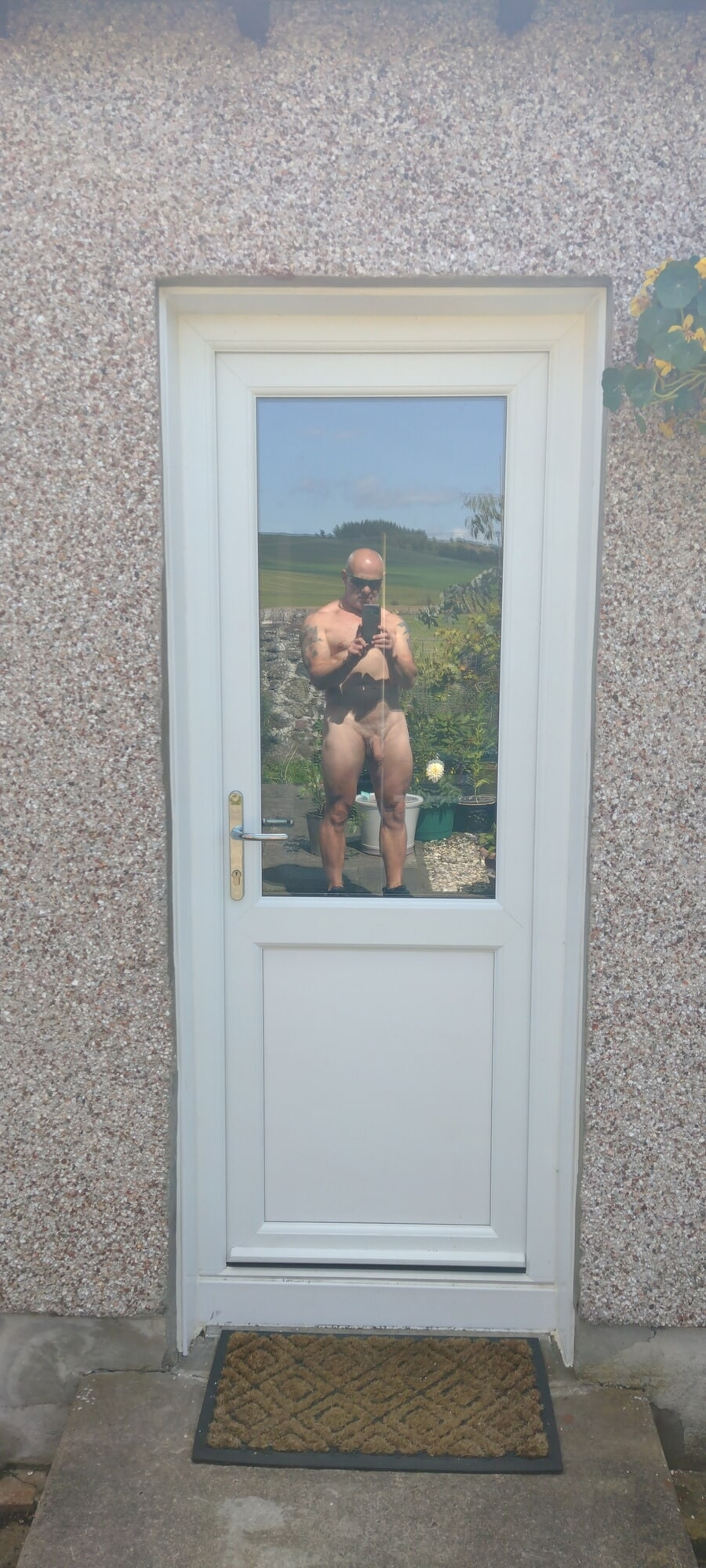 Naked in the garden  #2