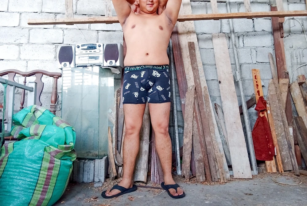 In Boxer (Black) - on my terrace #3