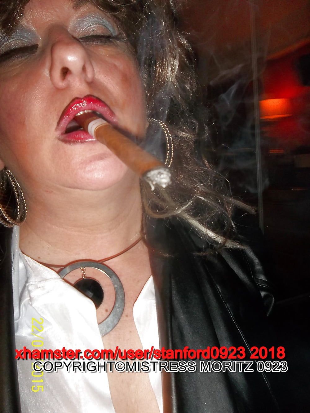 SLUT SMOKING CIGARS 2 #18