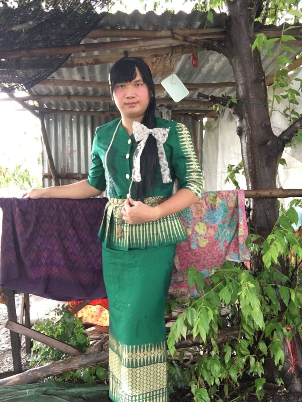 Thai dress green EP.1 #2