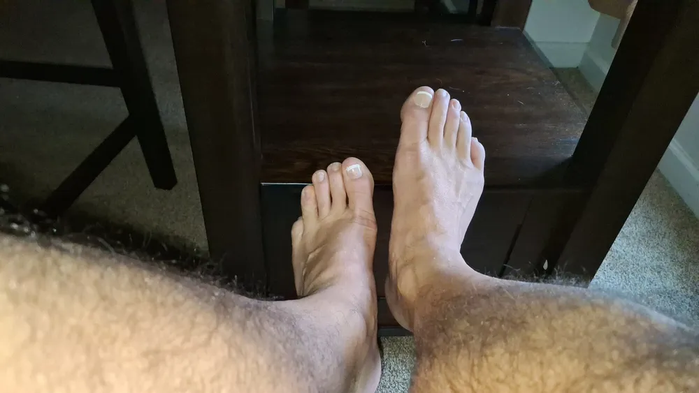 Showing off my sexy curvy feet #21