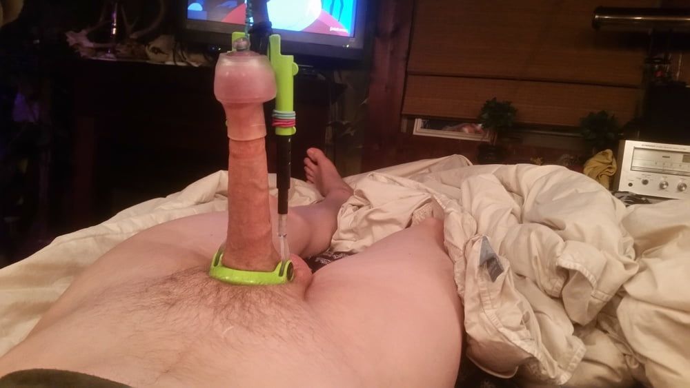 stretching my cock #3