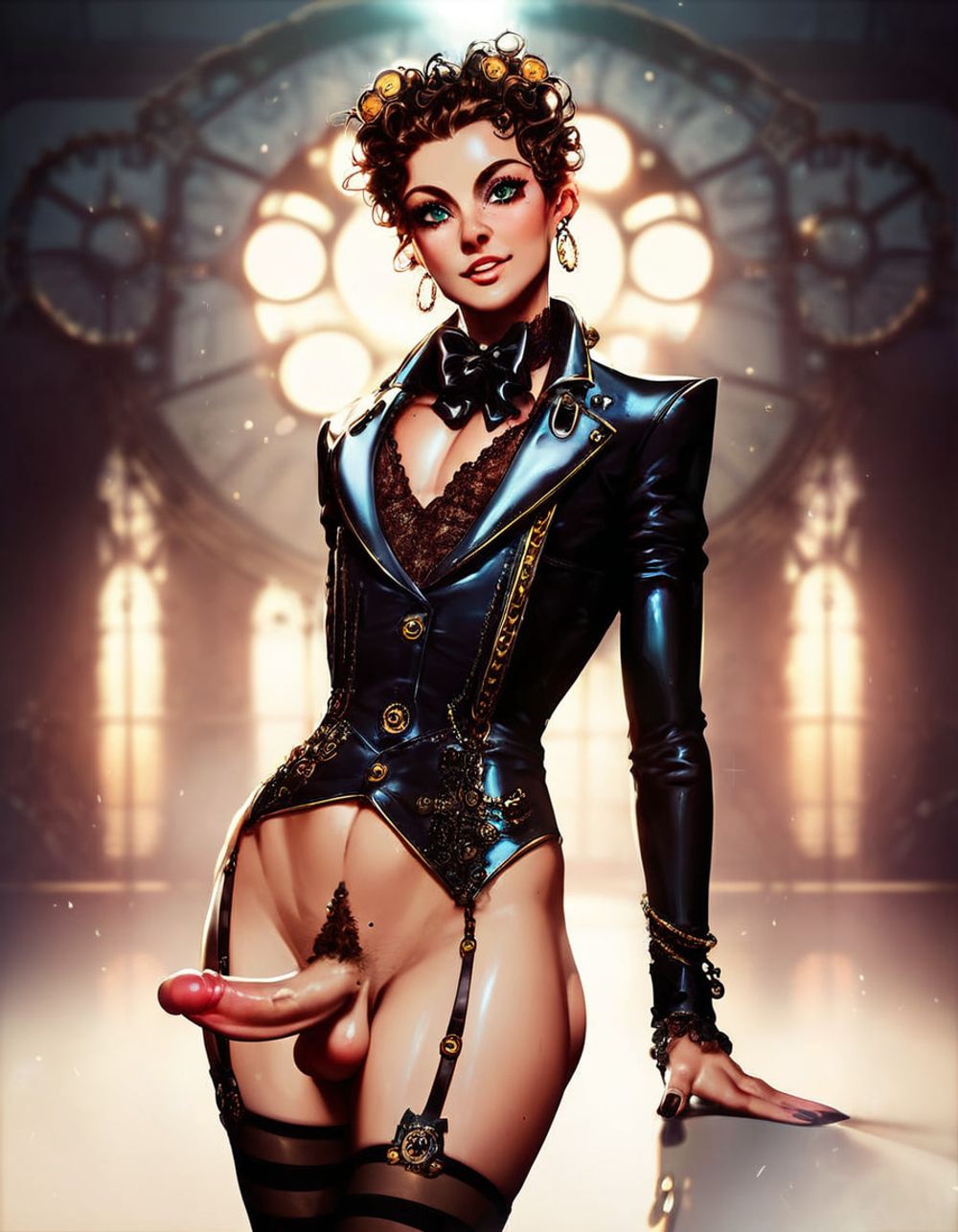 01_Steampunk Fashion Femboy (3dstyle) #15