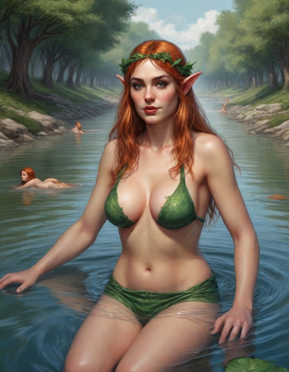 51 Topless beautiful ELF girls photos #32