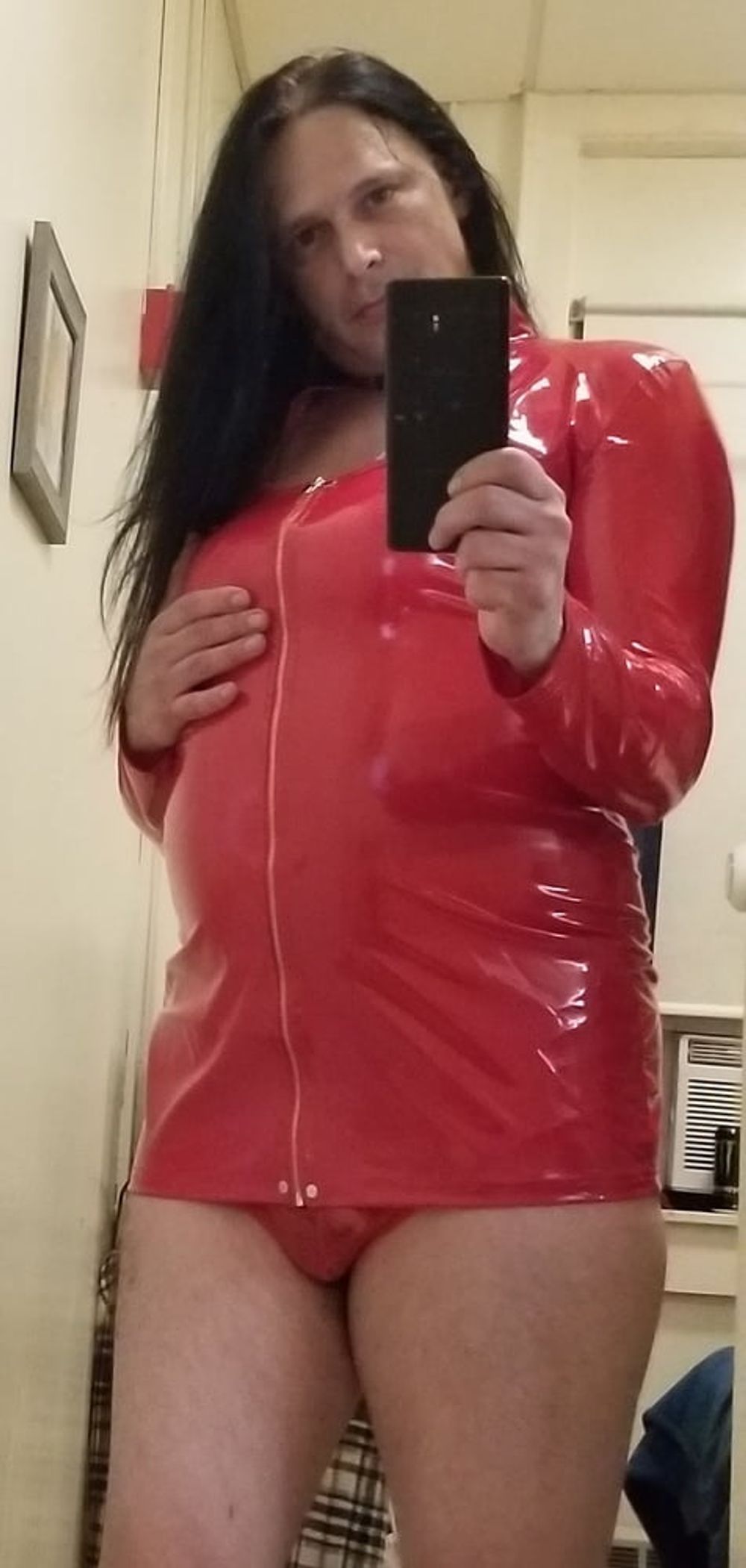 red pvc play #9