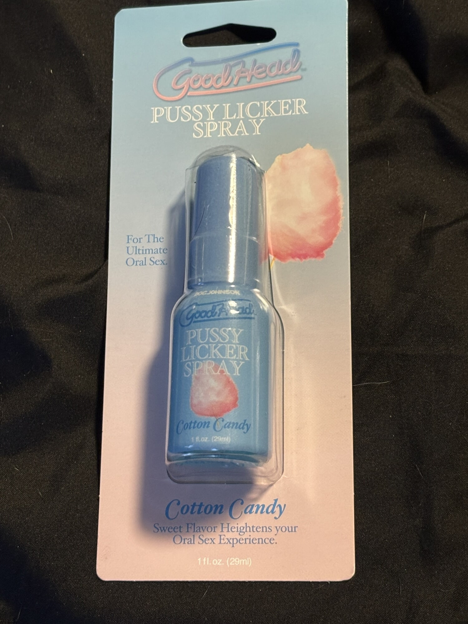 New pussy eating spray? I already love eating pussy.. 