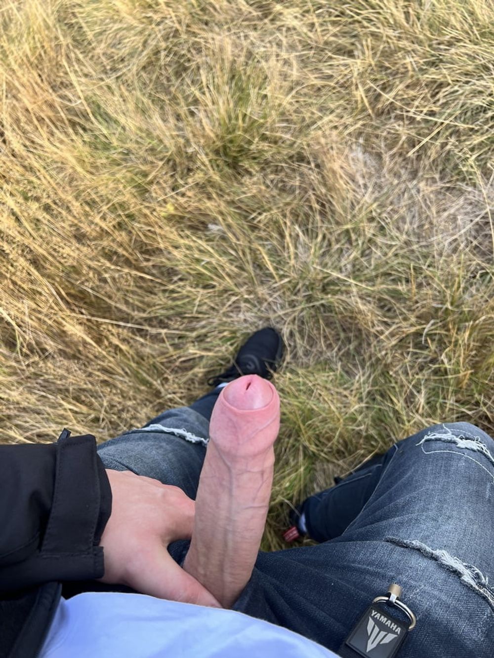 My uncut cock #4