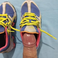 Cum in sneakers 3