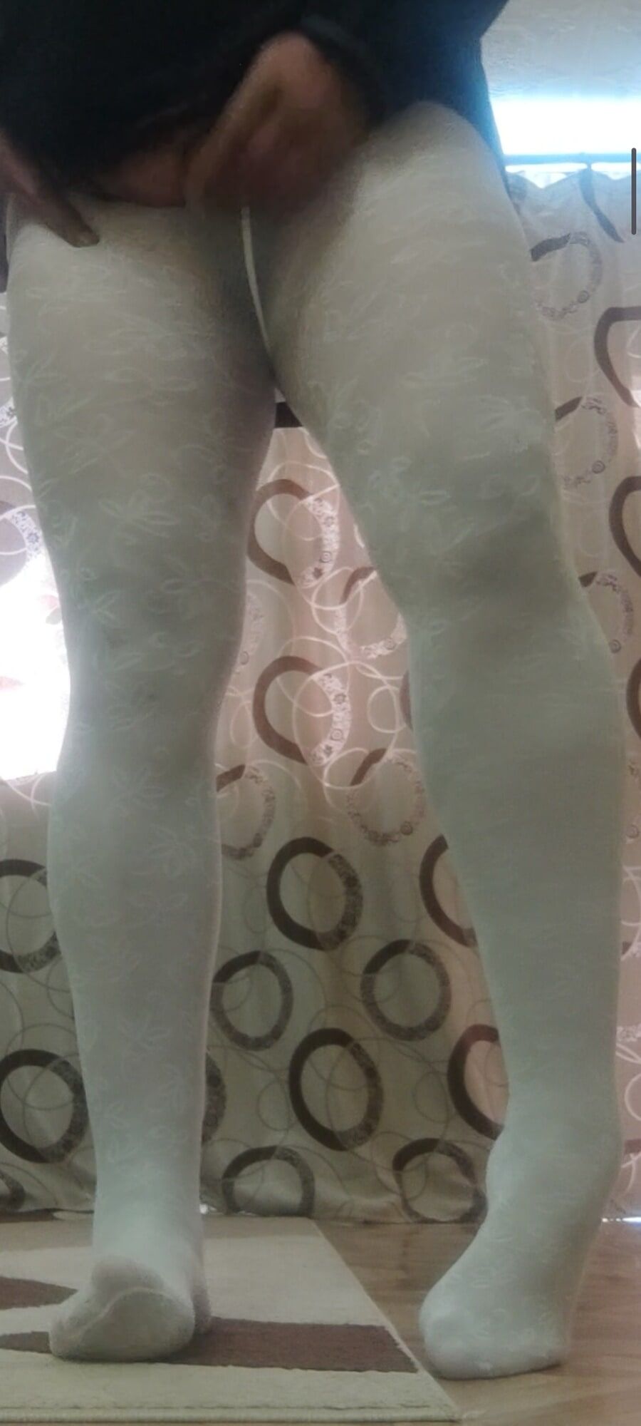 White pantyhose for teens #22