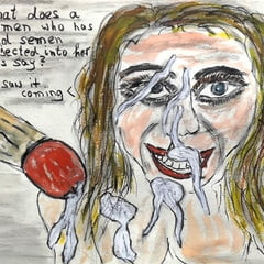 Face and cum