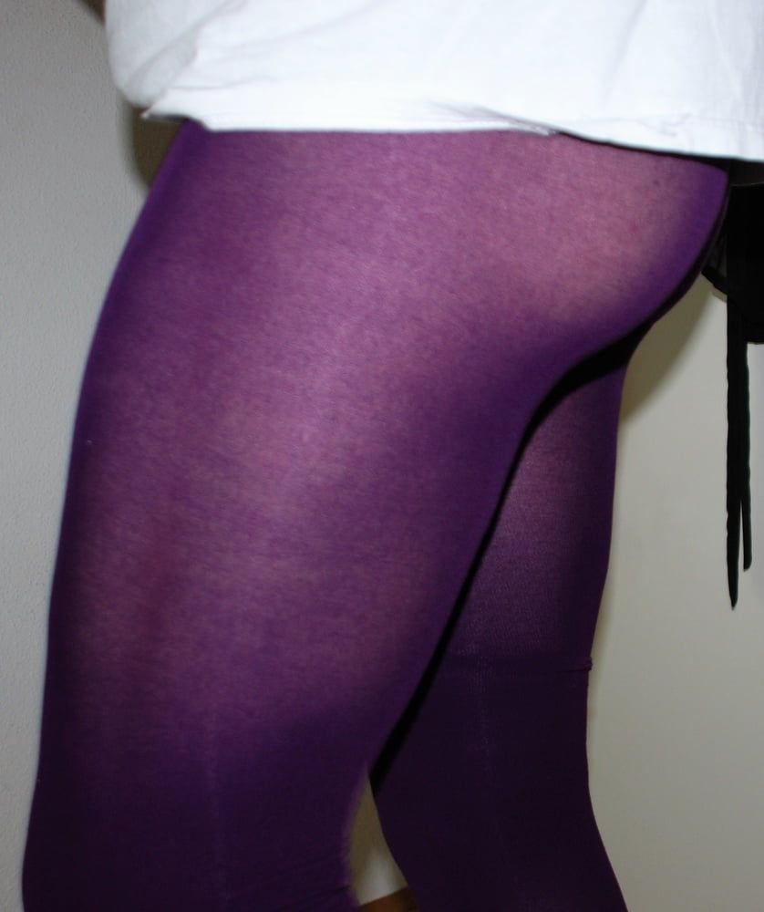 Pantyhose Purple #19