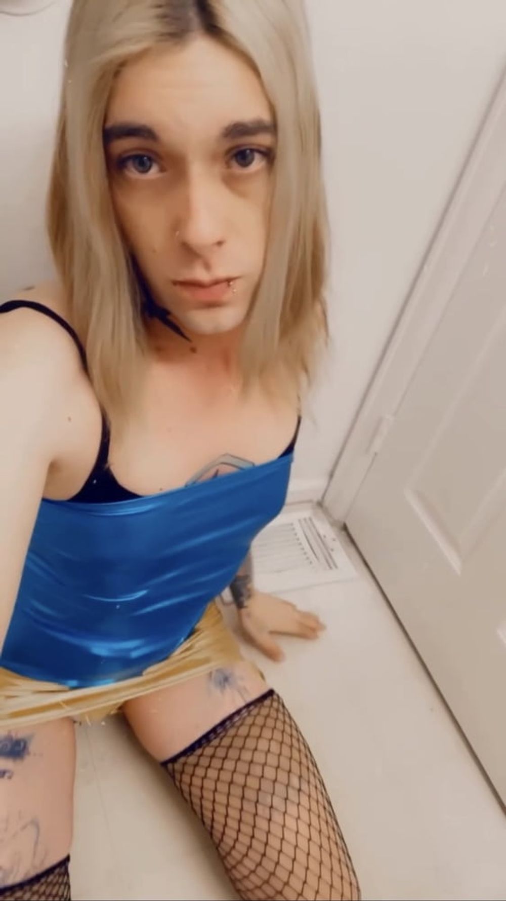 Blue and Yellow Slut #37