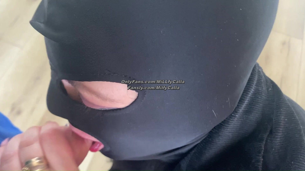 Full Body Fishnet Blowjob – Cum on My Clothes #59