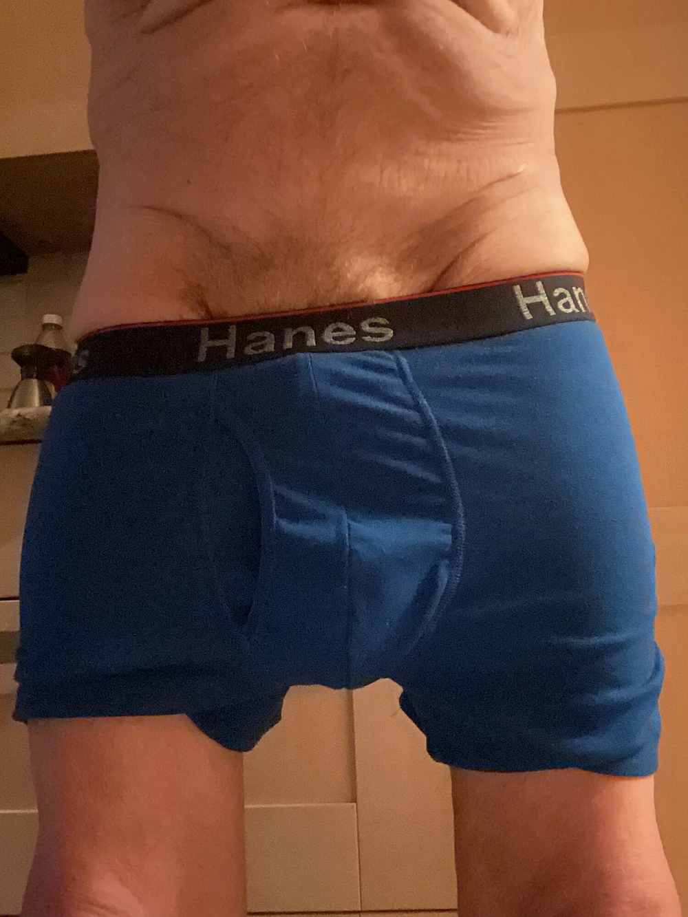 Dad lowers his shorts #4
