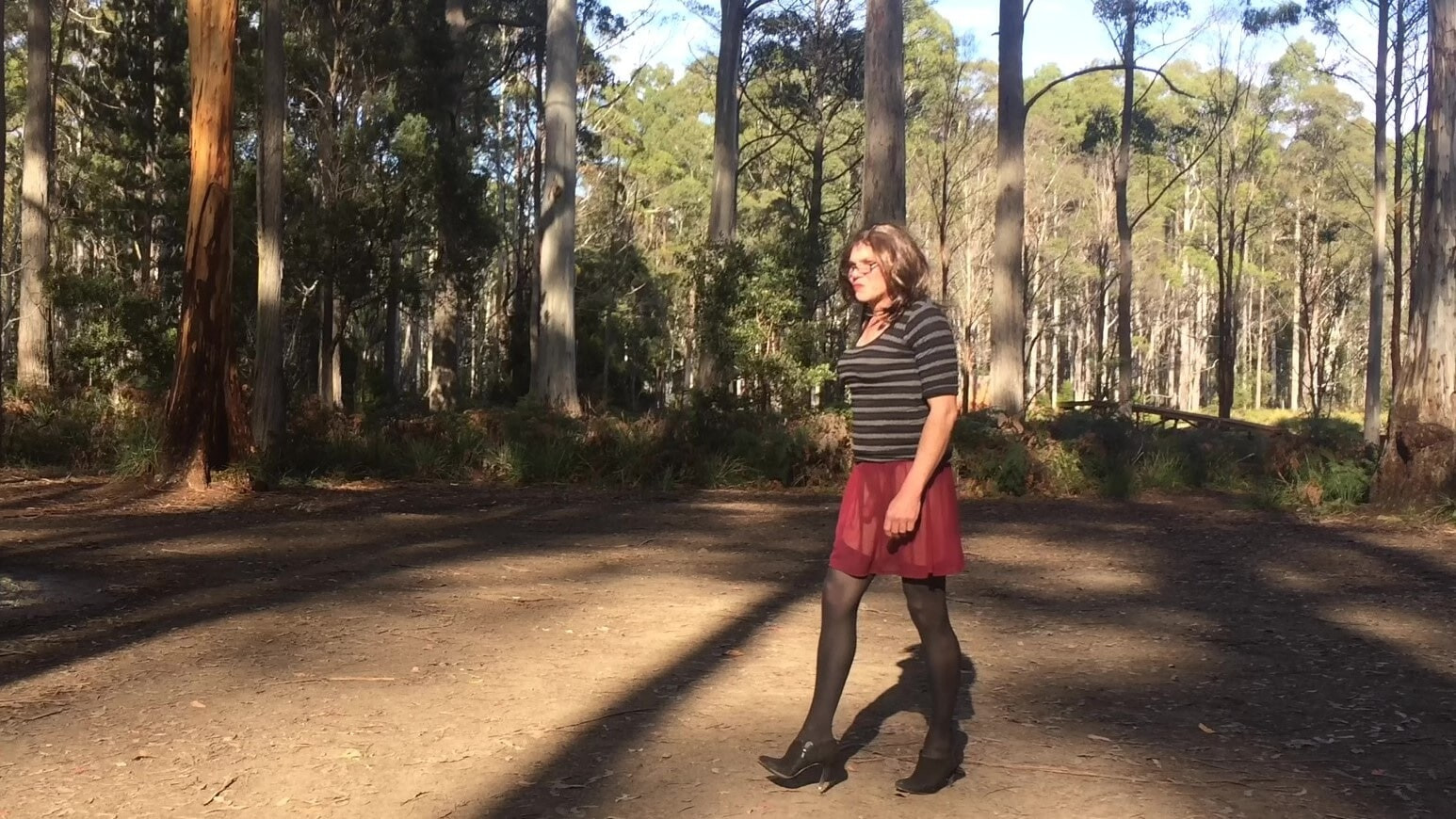 Crossdress Roadtrip - Semi Transparent Skirt 3 #18