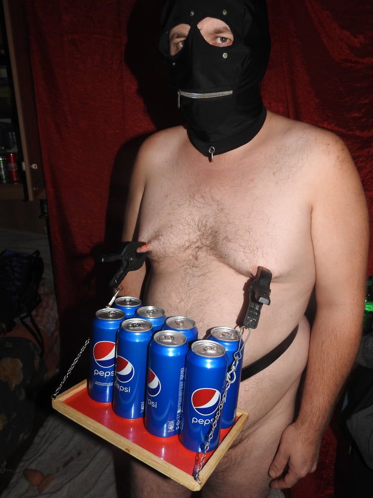 Slave serve Pepsi at Party #8