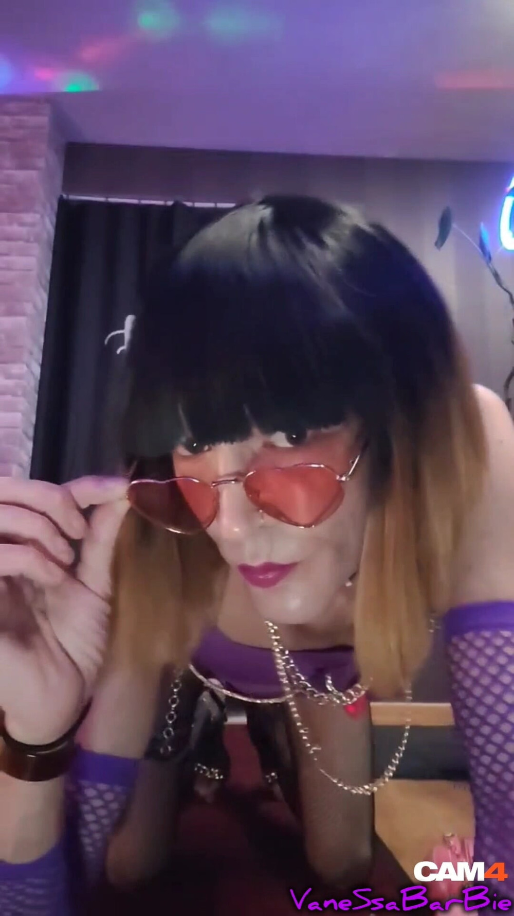 VioletBiTCH💜 Robe Resille Violette Full CAM4 VaneSsaBarBie #46