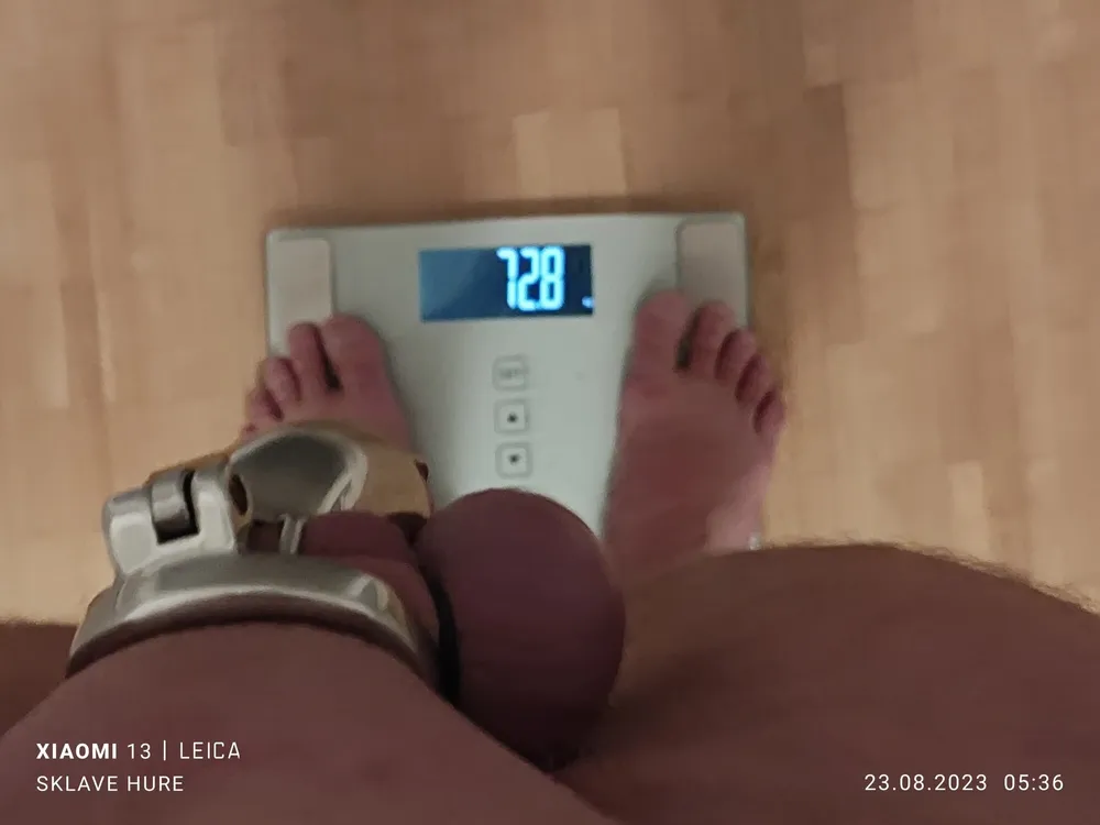 Weighing, Cagecheck, fuck with the plug on August 23th, 2023 #23