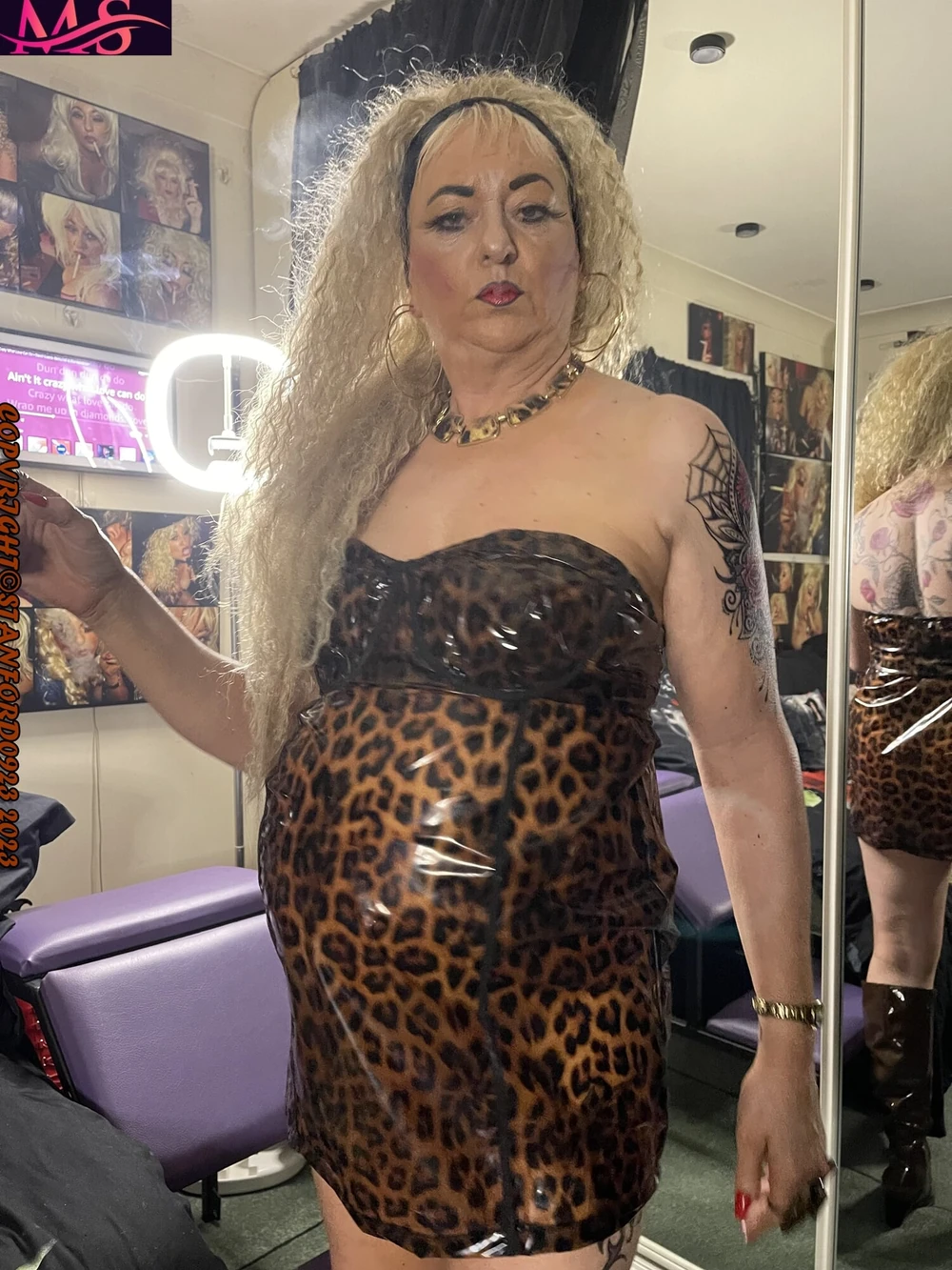 SHIRLEY SLUT 622 LEOPARD MOMMY #5