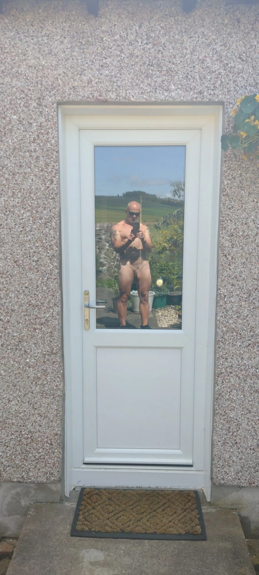 Naked in the garden  #2