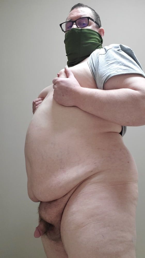 Amateur Fat Chub Chubby Hairless Chest Big Belly #8