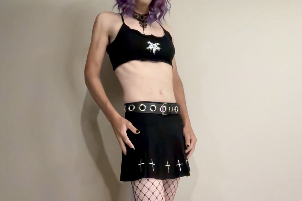 Can I be your goth slut?