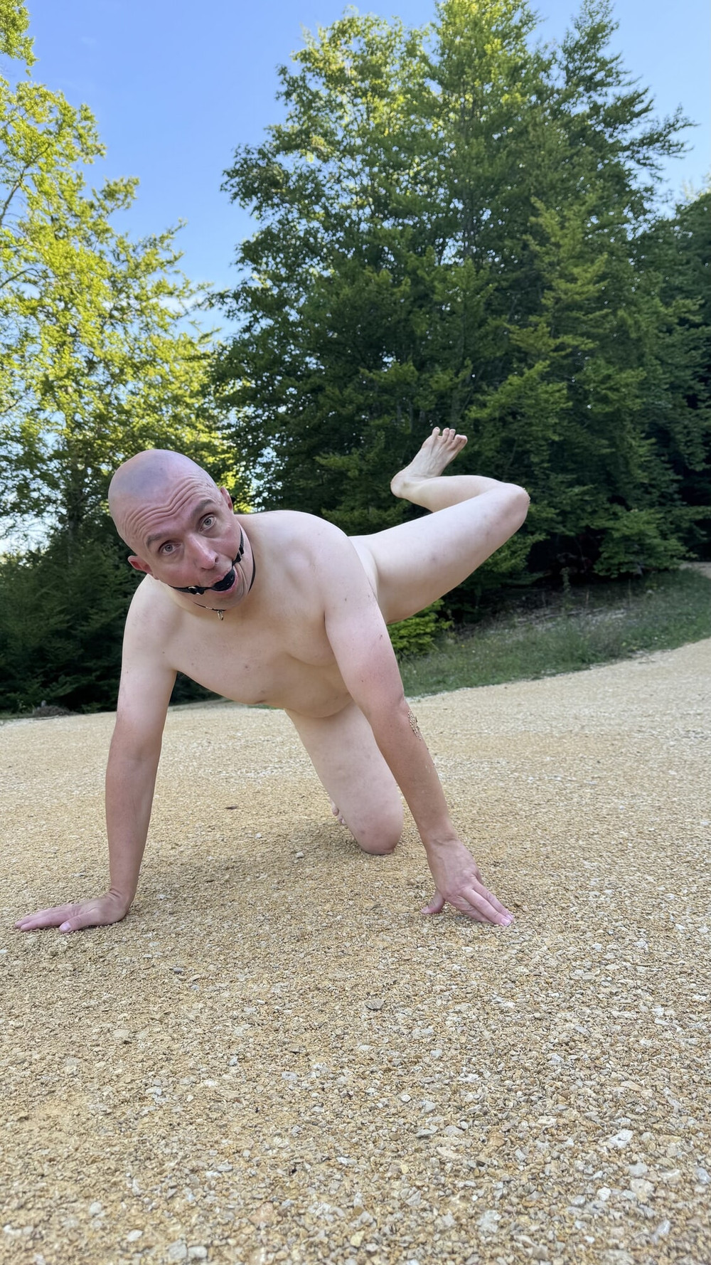 Christoph Straubinger  naked in dust - pathetic dog #48