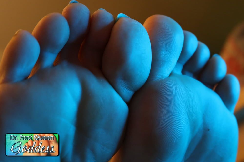 Blue Lit Soles #5