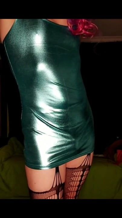 My favourite green dress from earlier in year #11