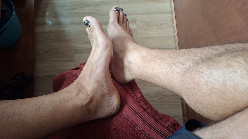 My Pedicured feet #18