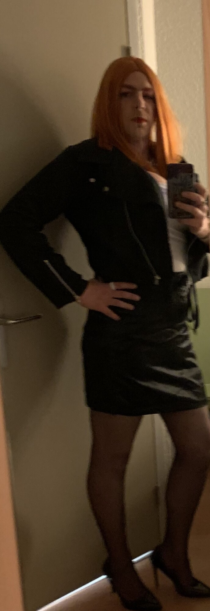 Sarah exposed like a good sissy chastity slut hooker whore #6