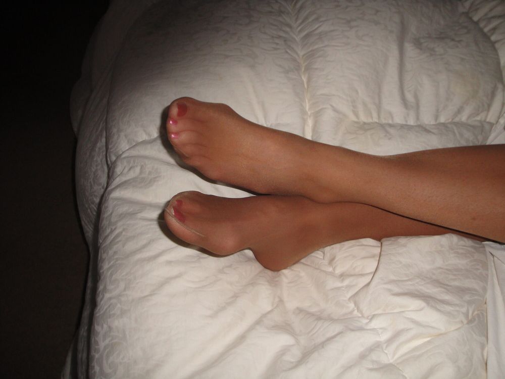 My Silky Smooth Pantyhose Feet #8