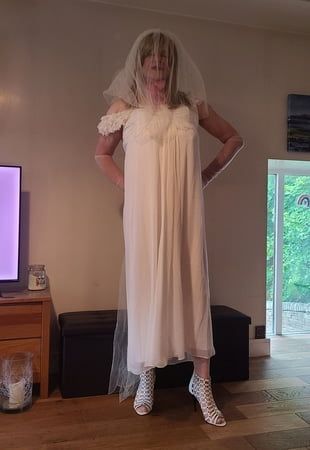 Sissy wedding dress