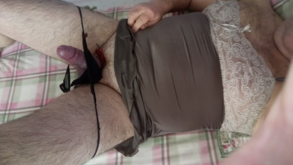 FIRST spring day 2019of shemale  masturbation #3