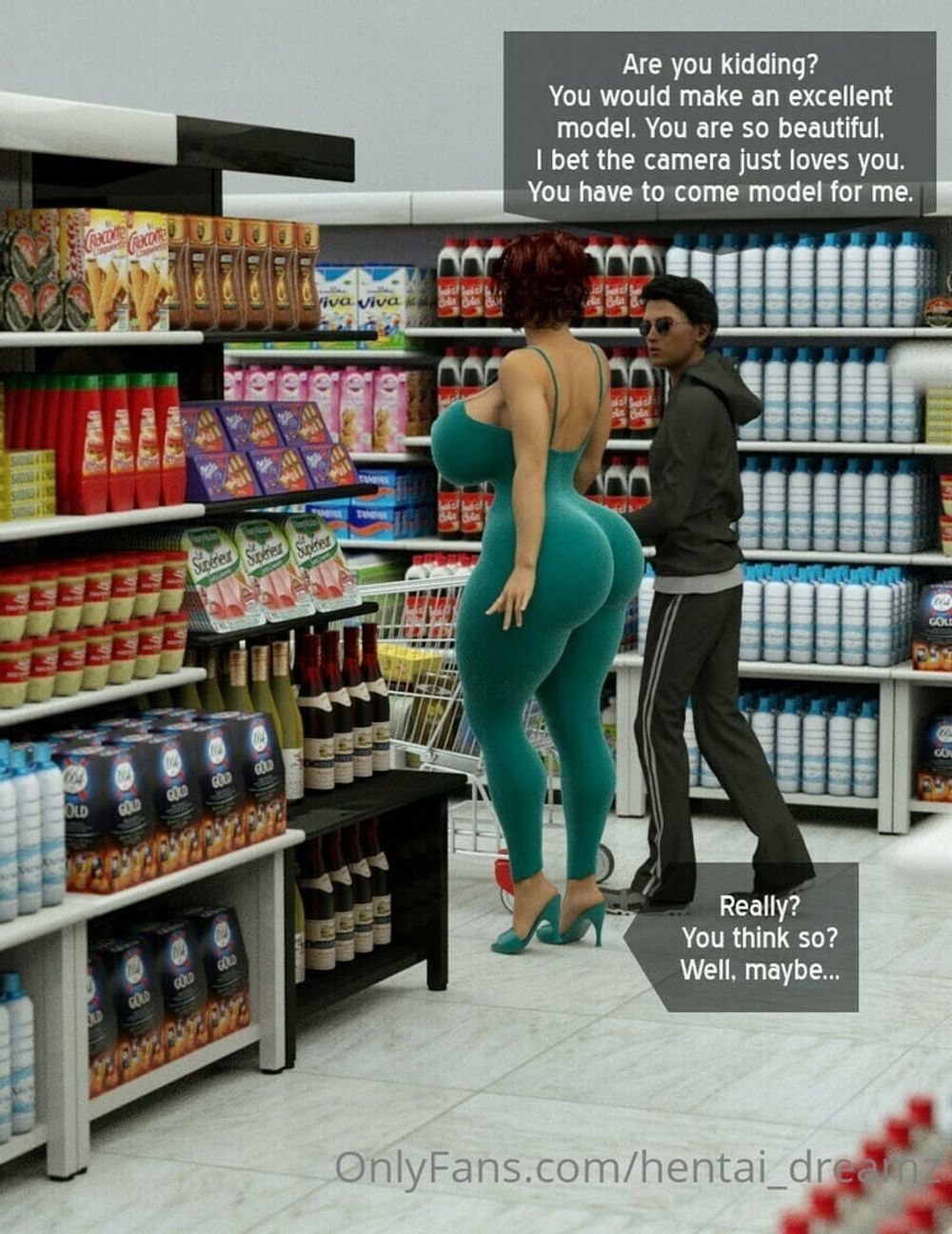 Horny At The Supermarket #12