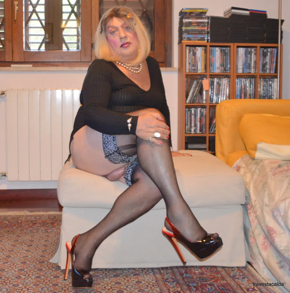 slutty sissy with black stockings part 2 #47