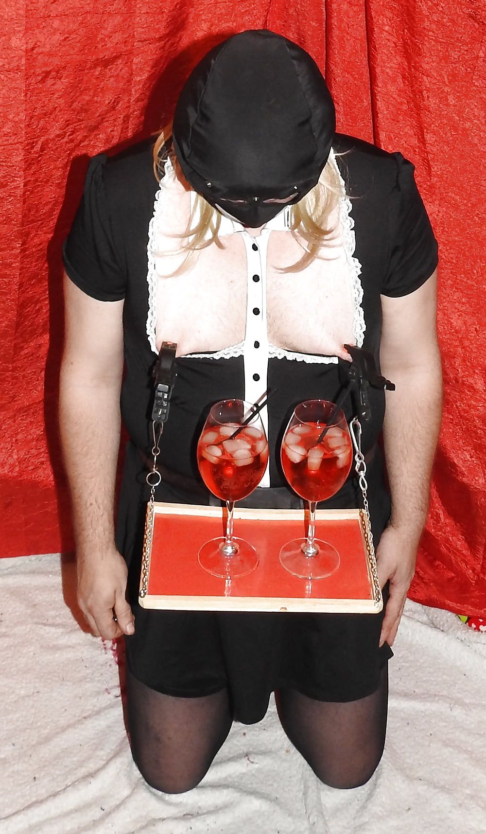SissyMaid served cold drinks #13