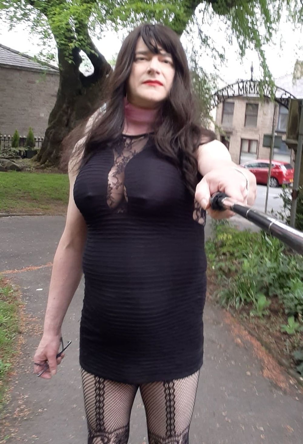 crossdressed on the street #6