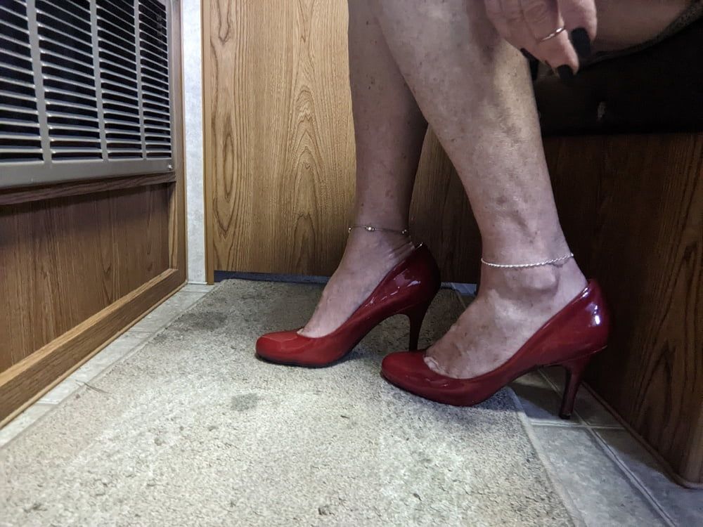 high heels - red pumps #12