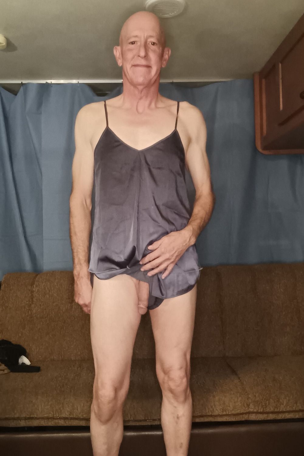 Faggot Andrew Brown Modelling Nighties #18